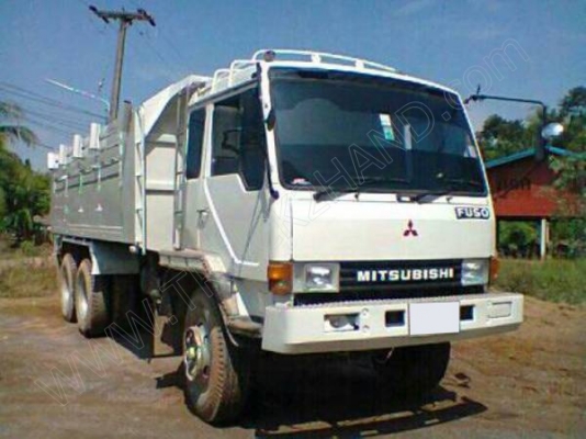 รถบรรทุก 10 ล้อดั๊มพ์  ยี่ห้อ MITSUBISHI รุ่น FUSO  170 แรงม้า