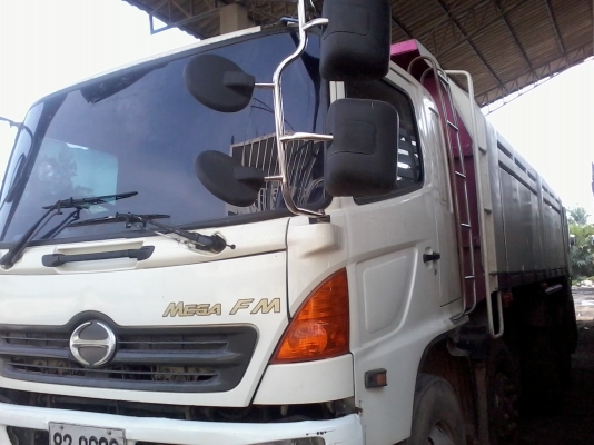 FM 1 JNRD เครื่องJO8C 245 แรงม้า โอเมก้าเขียนแบบ 12 ล้อ เหล็กข้างเรียบขายพร้อมแม่ลูก ลูกพ่วงน่าตาเหมือนแม่