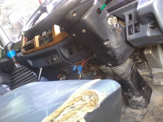 FM 1 JNRD เครื่องJO8C 245 แรงม้า โอเมก้าเขียนแบบ 12 ล้อ เหล็กข้างเรียบขายพร้อมแม่ลูก ลูกพ่วงน่าตาเหมือนแม่