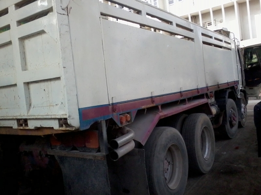 FM 1 JNRD เครื่องJO8C 245 แรงม้า โอเมก้าเขียนแบบ 12 ล้อ เหล็กข้างเรียบขายพร้อมแม่ลูก ลูกพ่วงน่าตาเหมือนแม่