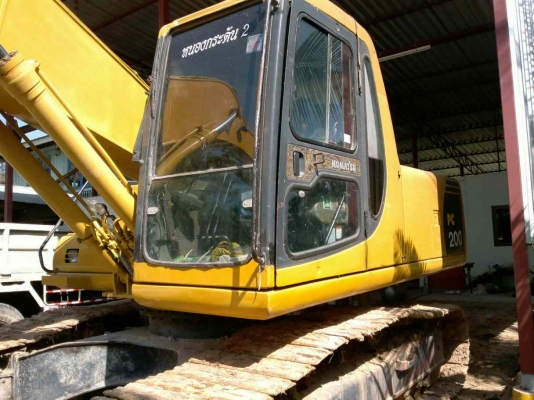 KOMATSU PC200-6 ซีเรียล89000(รถนอก)ไฟฟ้าครบ เล่มทะเบียน