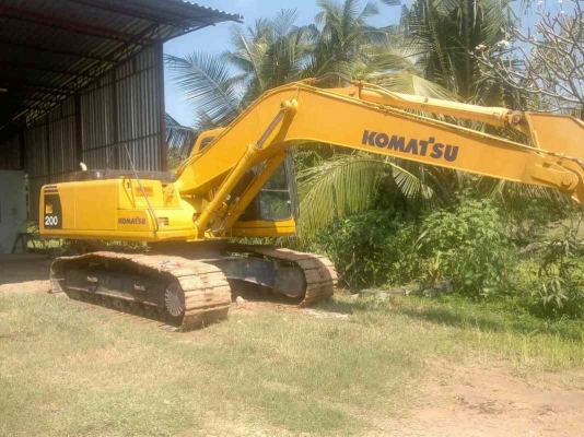 KOMATSU PC200-6 ซีเรียล89000(รถนอก)ไฟฟ้าครบ เล่มทะเบียน