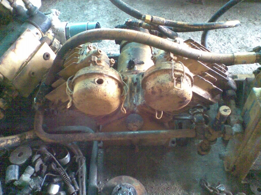 ปั้มลมไฮโดรลิก 2 หัว