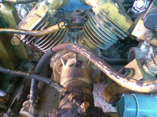 ปั้มลมไฮโดรลิก 2 หัว