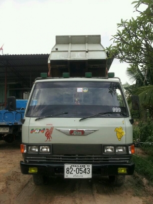 6ล้อดั้ม HINO FB120ปี36  กระบะดั้มยาว3.80ม Fหน้าหลังขาย530000