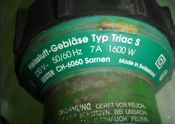 ขายเครื่องเชื่อมพลาสติกมือสอง Leister สวิตเซอร์แลนด์ มืออาชีพต้องใช้