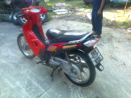 ขายเวฟ 125 ทะเบียนชุดโอนครบ