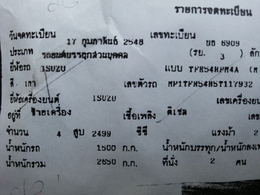 ***ขายแล้วครับขอบคุณ Truck2hand ขาย กระบะแค็ป ISUZU D-MAX SPACECAB 2.5SL TURBO ปี48/05 เครื่องเดิมเกียร์เดิม 2.5เทอโบ แน่นดีไม่มีเยิ้ม แรง ช่วงล่างปึ๊ก คัสซีสวยเดิม พื้นปูกระบะ ล้อแม็ก ยางสวย4เส้น รถเคลียร์สีมา สวยหน้า-หลังเดิ