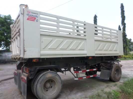 หางพ่วงดั๊มสามมิตรแท้ 2 เพลา ปี 54