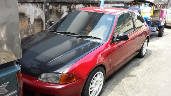 ขาย CIVIC ปี1994 เครื่องV-TEC เกียร์ AUTO ติดแก๊ส หน้าไม่มีชน พร้อมใช้ ขาย CIVIC ปี1994 เครื่องV-TEC เกียร์ AUTO ติดแก๊ส หน้าไม่มีชน พร้อมใช้
