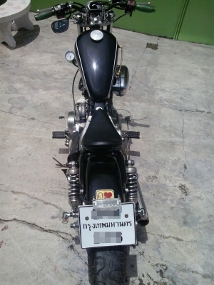 ฟ้าลั้น 7แรงครึ้ง (Virago 750 bobber) เครื่องจบ จบจริงๆ แน่นๆไม่มีเยิ้ม รถสมบูรณ์มาก