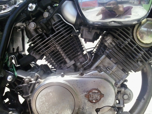 ฟ้าลั้น 7แรงครึ้ง (Virago 750 bobber) เครื่องจบ จบจริงๆ แน่นๆไม่มีเยิ้ม รถสมบูรณ์มาก