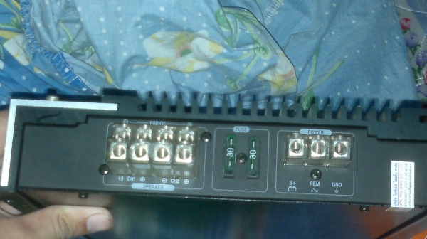 Saxon 80.4  4ch  สติ๊กเกอร์ยังไม่ขาด