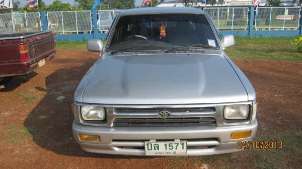 ขายแล้วครับรถกระบะไมตี้เอ็กปี1995 สีบร์อนเงินสวยๆเอกสารพร้อมโอน+ภาษีไม่ขาด+แอร์เย็นจัด+ชีดี+แม๊กไลเนอน์ใหม่+ล้อแม็กขอบ15 รถสภาพพร้อมใช้งานครับ..... รถคุณหมอใช้งานมาดูรถได้ที่โรงพยาบาลปทุมราชวงศาได้ครับ... ขายที่165000บาท สนใจสอบถามได้ครับ080-1696651 รถยุจ