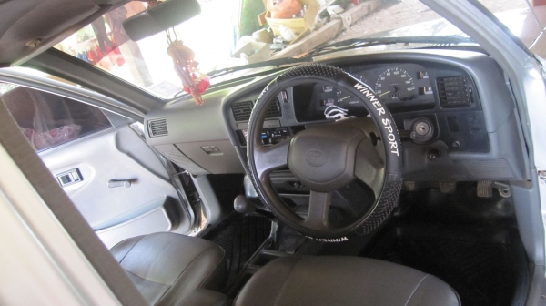 ขายแล้วครับรถกระบะไมตี้เอ็กปี1995 สีบร์อนเงินสวยๆเอกสารพร้อมโอน+ภาษีไม่ขาด+แอร์เย็นจัด+ชีดี+แม๊กไลเนอน์ใหม่+ล้อแม็กขอบ15 รถสภาพพร้อมใช้งานครับ..... รถคุณหมอใช้งานมาดูรถได้ที่โรงพยาบาลปทุมราชวงศาได้ครับ... ขายที่165000บาท สนใจสอบถามได้ครับ080-1696651 รถยุจ