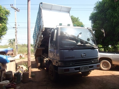 ฝากขาย 6ล้อดัมพ์HINO FC3J 165 แรงสภาพพร้อมใช้