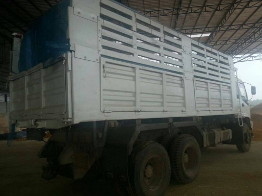 รถสิบล้อ ISUZU DECA FXZ 270 HP EURO2 ปี 48 คอกเกษตร พ่วงแม่+ลูก กระบะดั๊มพ์เสรีชัย