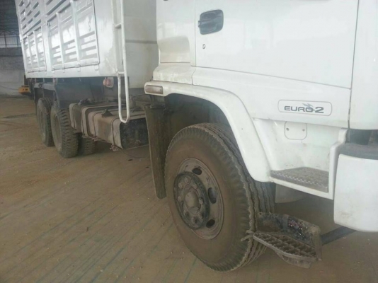 รถสิบล้อ ISUZU DECA FXZ 270 HP EURO2 ปี 48 คอกเกษตร พ่วงแม่+ลูก กระบะดั๊มพ์เสรีชัย