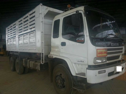 รถสิบล้อ ISUZU DECA FXZ 270 HP EURO2 ปี 48 คอกเกษตร พ่วงแม่+ลูก กระบะดั๊มพ์เสรีชัย