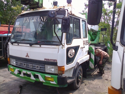 หัวสด AICHI SK240 รถเครนกระเช้า ยก 24 เมตร