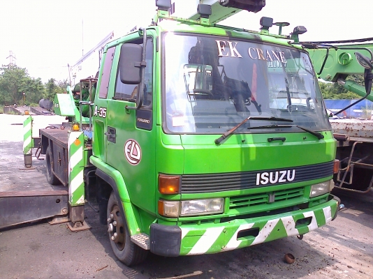 ISUZU ROCKY ร้อคกี้ เครนกระเช้า ยกสูง  24 เมตร