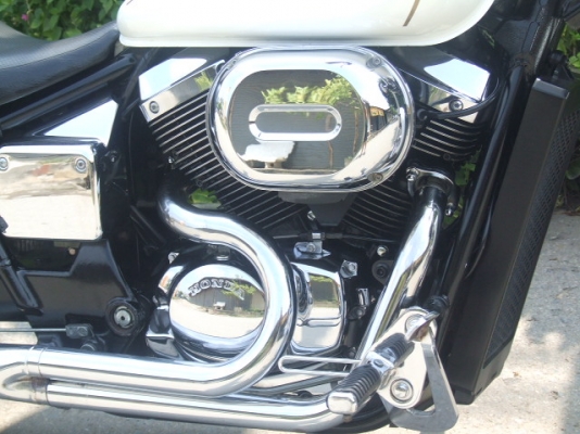 ขาย shadow SLASHER 400 ปี02 เก็บงานใหม่ สีใหม่ขาวมุขสวย