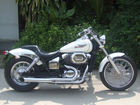 ขาย shadow SLASHER 400 ปี02 เก็บงานใหม่ สีใหม่ขาวมุขสวย