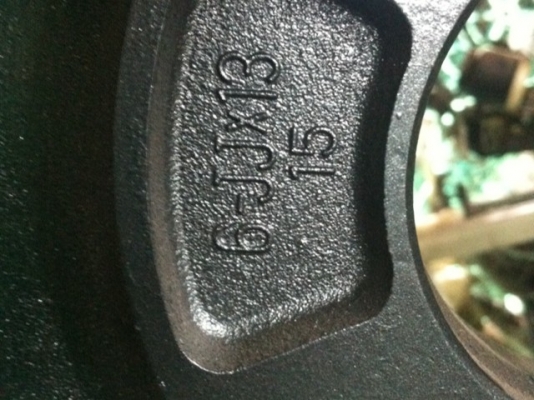 Bright letter VRS import auto part