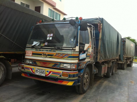 ขาย HINO 18 ล้อ 195 HP+Turbo inter cooler พร้อม ลูกพ่วง 2 เพลา