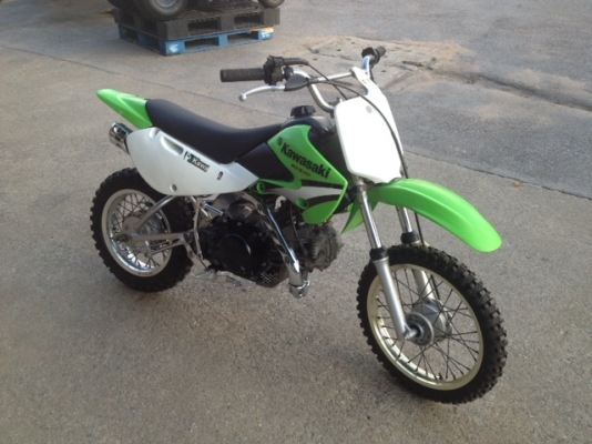 ขายมอเตอร์ไซด์ Kawasaki KLX110 ปี 2009 เครื่อง 110 cc สภาพสวย