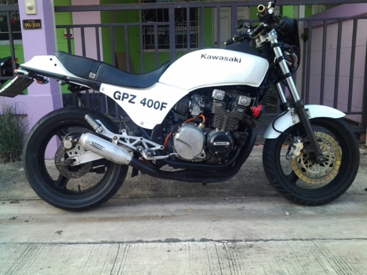 แลกหรือขาย gpz400fทะเบียนพร้อมสำเนา