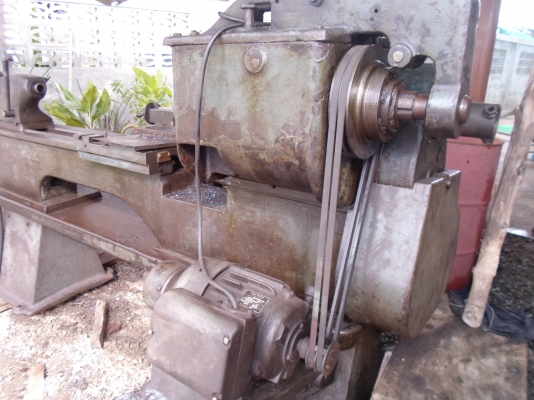 แท่นกลึง 7 ฟุต อังกฤษ รุ่นหนัก 2 เพลา เกียร์บล็ออก กลึงเกลียวได้ 80,000 แท่นกลึง 7 ฟุต อังกฤษ รุ่นหนัก 2 เพลา เกียร์บล็ออก กลึงเกลียวได้ 80,000