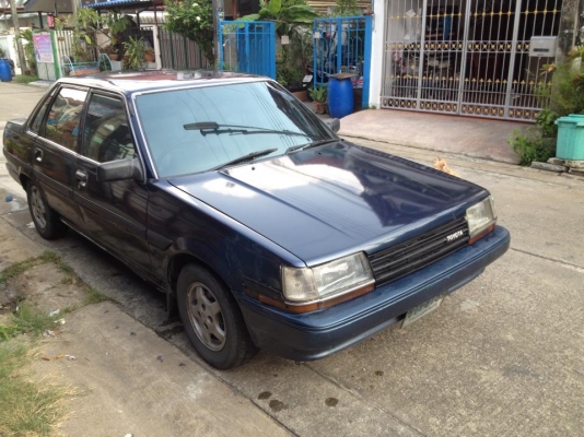 ขออณุญาตขายครับ toyota corona st 150 เเกสเเล้ว ล้อเเม็ก ระบบไฟครบๆ ใช้ได้หมด ภายในเบาะหนังสวยมาก กระจกไฟฟ้า เซ็นทัลล็อก ตัวท็อป ภาษีหมดปี 57 ไดชาจใหม่ เเอรหนาว ประหยัดมากขับกลับจากนครปฐม หมดไป 50บาท ใช้งานได้ปกติเอาไปขับได้เลยไม่ค้องทำอะไร ราคาเวฟ 125i อย