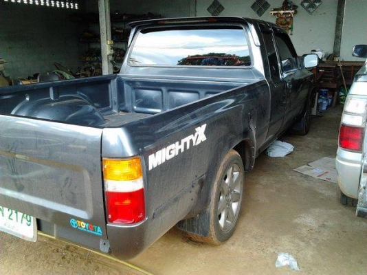 **159,000 บ.ต่อรอง**ขายกระบะแค็ปสวยๆ TOYOTA ไมตี้เอ็กซ์ ปี36/93 เครื่องเดิมๆแน่น แรง ไม่มีเยิ้ม ช่วงล่างคัสซีสวยเดิม กระบะไม่ผุ ทำโป่งหลังสวย ยางสวย ล้อแม็ก สีสันสวยบาง ภายในเก๋งสวยเต็ม คอนโซลครบ แอร์ พ.ธรรมดา พร้อมใช้งาน เอกสารครบ ราคาต่อรองได้เด้อ พี่น้