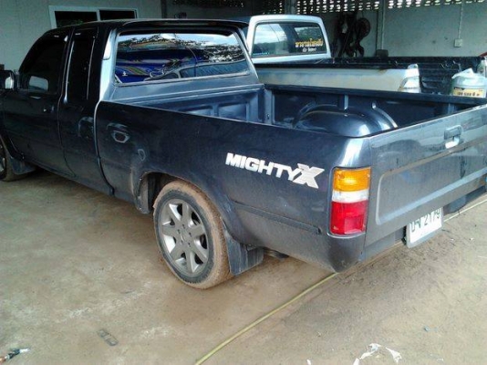 **159,000 บ.ต่อรอง**ขายกระบะแค็ปสวยๆ TOYOTA ไมตี้เอ็กซ์ ปี36/93 เครื่องเดิมๆแน่น แรง ไม่มีเยิ้ม ช่วงล่างคัสซีสวยเดิม กระบะไม่ผุ ทำโป่งหลังสวย ยางสวย ล้อแม็ก สีสันสวยบาง ภายในเก๋งสวยเต็ม คอนโซลครบ แอร์ พ.ธรรมดา พร้อมใช้งาน เอกสารครบ ราคาต่อรองได้เด้อ พี่น้