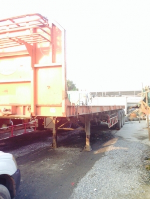 ขายหางพื้นเรียบ 3 เพลา ปี 08 ของ RCK ขายหางพื้นเรียบ 3 เพลา ปี 08 ของ RCK