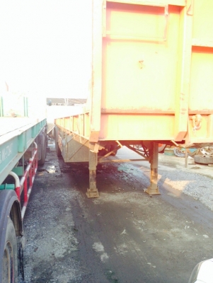 ขายหางพื้นเรียบ 3 เพลา ปี 08 ของ RCK ขายหางพื้นเรียบ 3 เพลา ปี 08 ของ RCK