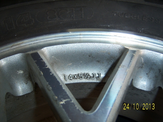 แม็ก 14 พร้อมยาง 1 วง