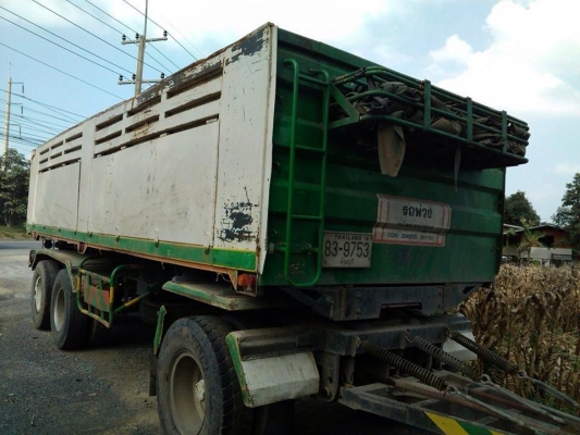 ขายด่วนรถสิบล้อ ISUZU DECA FXZ 320 พ่วงแม่ลูก รถสวย ปี51กะบะเหล็กข้างเรียบ เอกสารพร้อมโอน