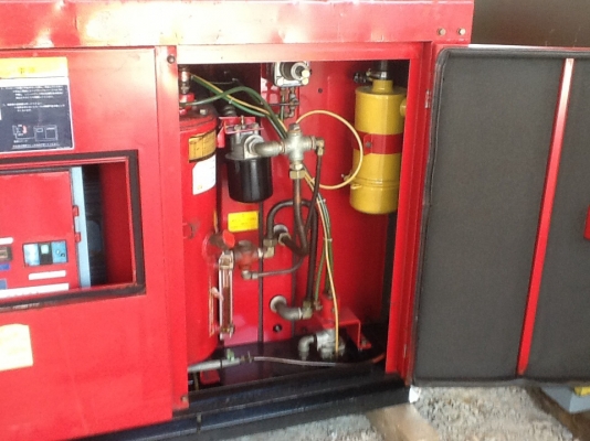 ปั๊มลมสกรู AIRMAN SMS 15 เก่าญี่ปุ่น 0833554933