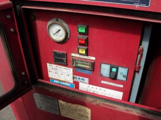 ปั๊มลมสกรู AIRMAN SMS 15 เก่าญี่ปุ่น 0833554933