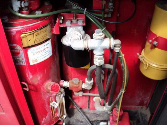 ปั๊มลมสกรู AIRMAN SMS 15 เก่าญี่ปุ่น 0833554933