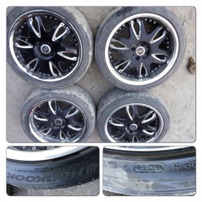 ขายแม็กมือ2ลาย VIP Infinity ขอบ17 4รู100 + ยางปี 11 ราคา10,900 บาทถูก