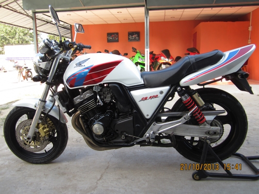 ขาย cb400 ปี94 สีขาว อินวอย+สรรพสามิต