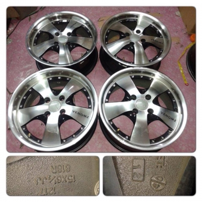 ขายแม็กมือ2 VIP VENOMZ ขอบ 15 4รู100 ราคา 6,300 B ราคาถูก