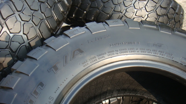 ขายยาง BF Goodrich Mud-terrain KM2  265 75 r16