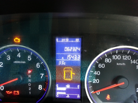 ขายรถฮอนด้า  CRVปี2010รถใช้น้อยคัฟวิ่งแค่60000กิโลเมตรเองคัฟ