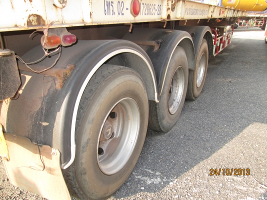 ขายหางพื้นเรียบ3เพลา-มีถุงลมยกล้อได้-RCKรุ่งเจริญสภาพพร้อมใช้---ลดราคาแล้ว-440,000---