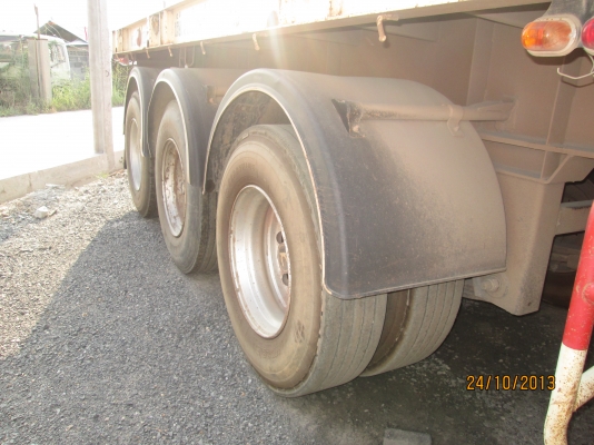 ขายหางพื้นเรียบ3เพลา-มีถุงลมยกล้อได้-RCKรุ่งเจริญสภาพพร้อมใช้---ลดราคาแล้ว-440,000---