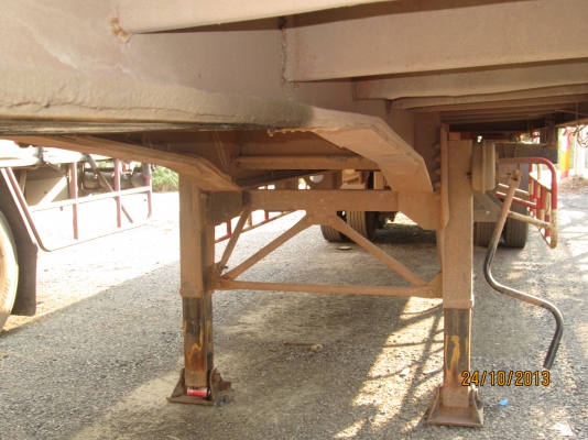 ขายหางพื้นเรียบ3เพลา-มีถุงลมยกล้อได้-RCKรุ่งเจริญสภาพพร้อมใช้---ลดราคาแล้ว-440,000---